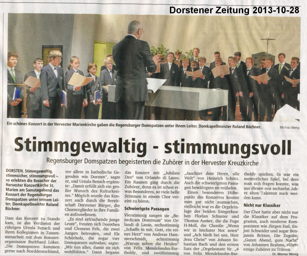 2013-10-28 Domspatzen DZ